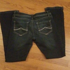 Dark Wash Boot Cut Jeans